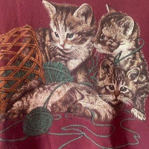 Vintage Cat Sweater